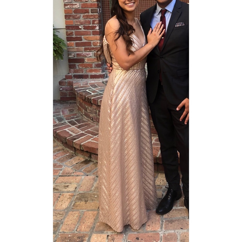 Weddington Way Florence Gold Sequin Dress